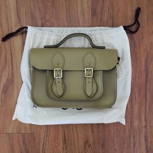 Cambridge Satchel   |   11” Satchel in Sage
